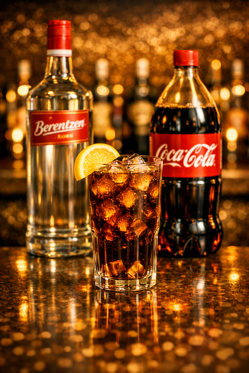 Korn mit Cola