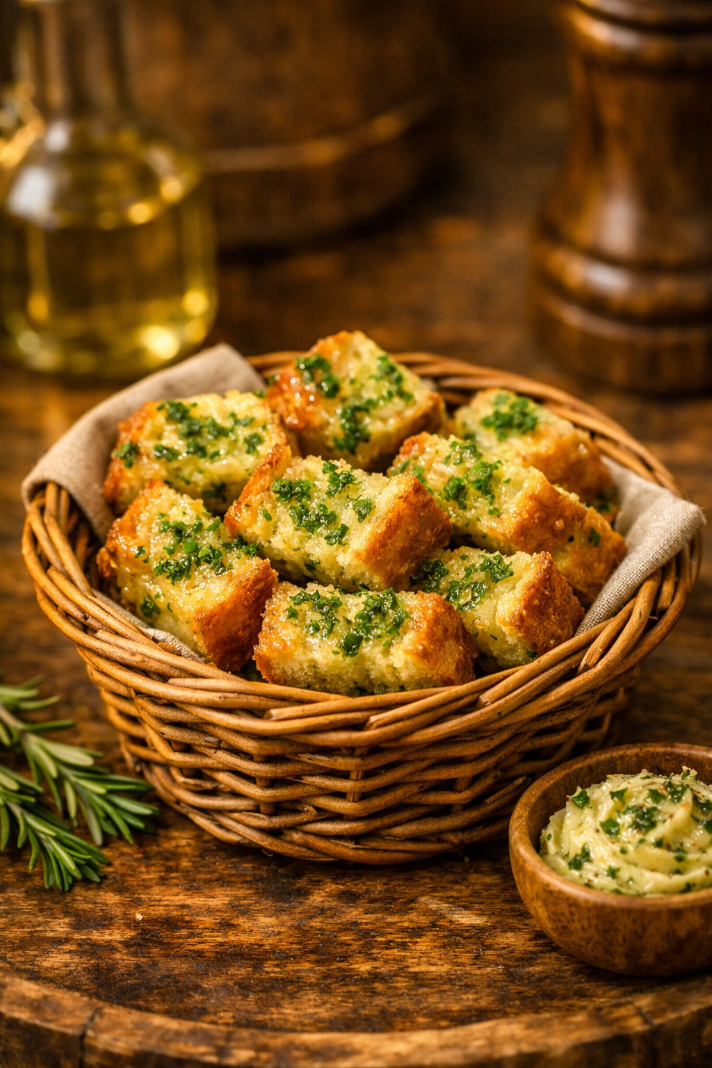 Kräuterbaguette