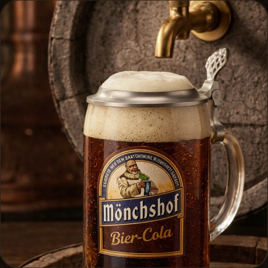 Bier vom Fass mit Cola