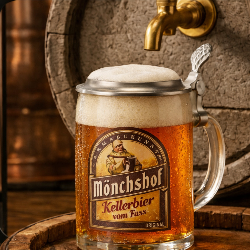 Mönchshof Kellerbier vom Fass