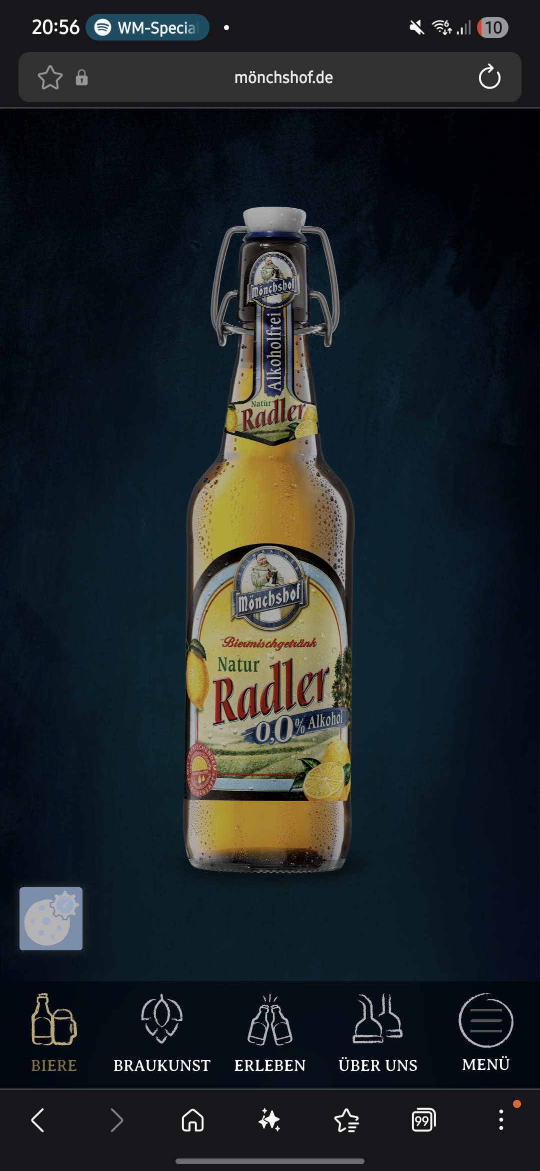 Mönchshof Natur Radler Alkoholfrei