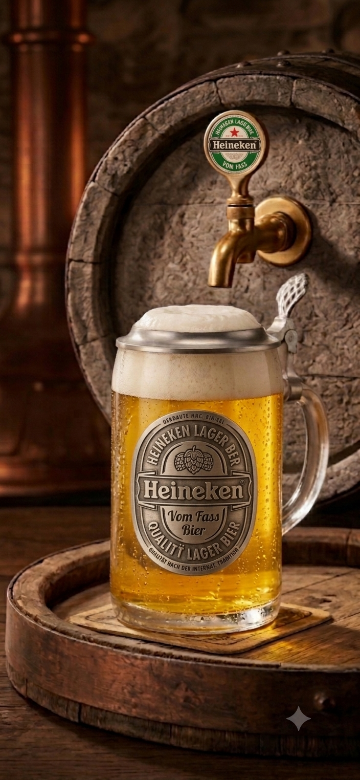 Heineken vom Fass