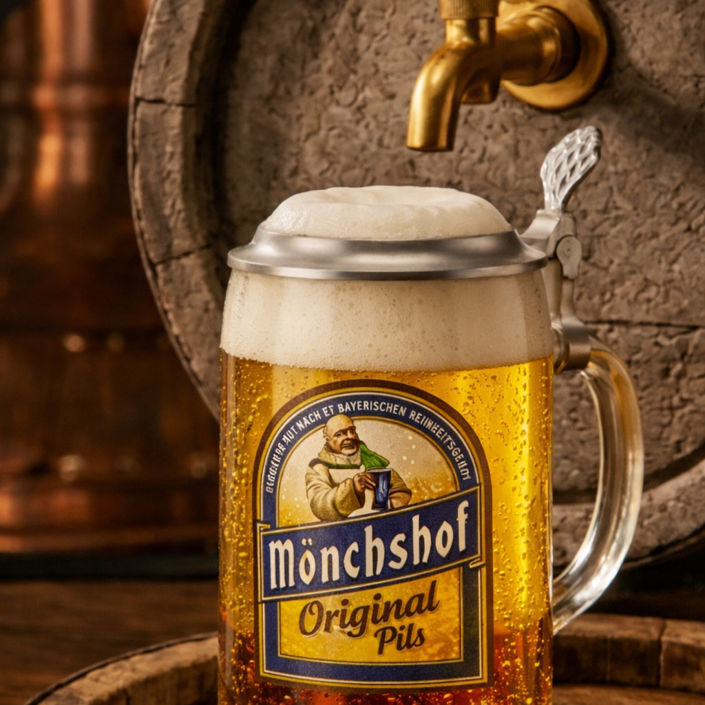 Mönchshof Original (Pils) vom Fass
